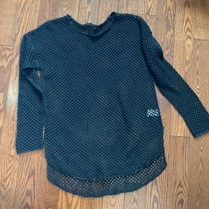 Fishnet Bathing Suit Coverup